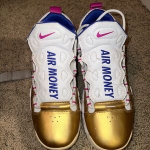 Fuschia Blast Nike shoes.